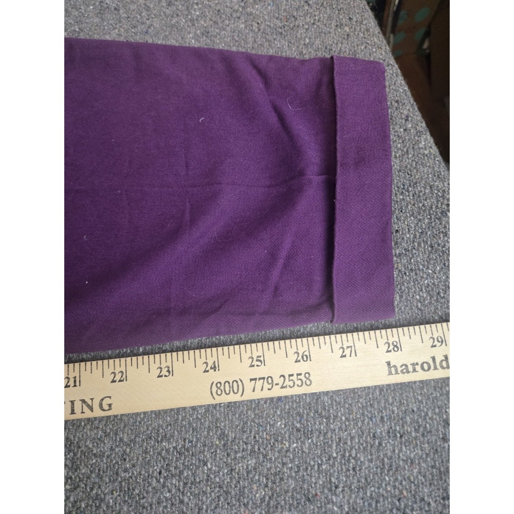 Vintage 80s Ladies Essentials Sport Loafers Size 12 Purple Capri Pants Boho Boat - Picture 4 of 9